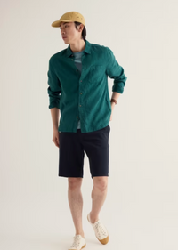 Seasalt Men's Curator shirt in Dark Wreckage