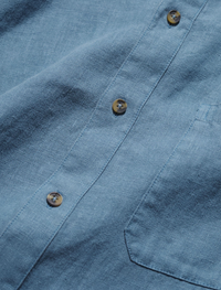 Seasalt Men's Porlock Shirt in Tide