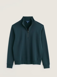 Seasalt Mens Wood Moss Sweatshirt in Sea Storm