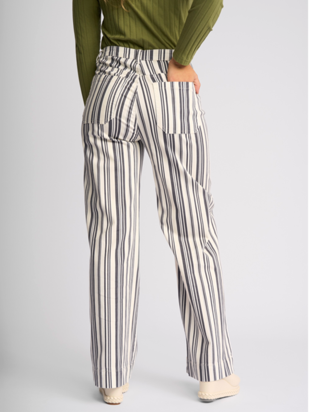 Rune Jean in Multi Denim Stripe 5059