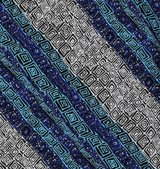 Bamboo SS Shirt Yuendumu Wana Dreaming