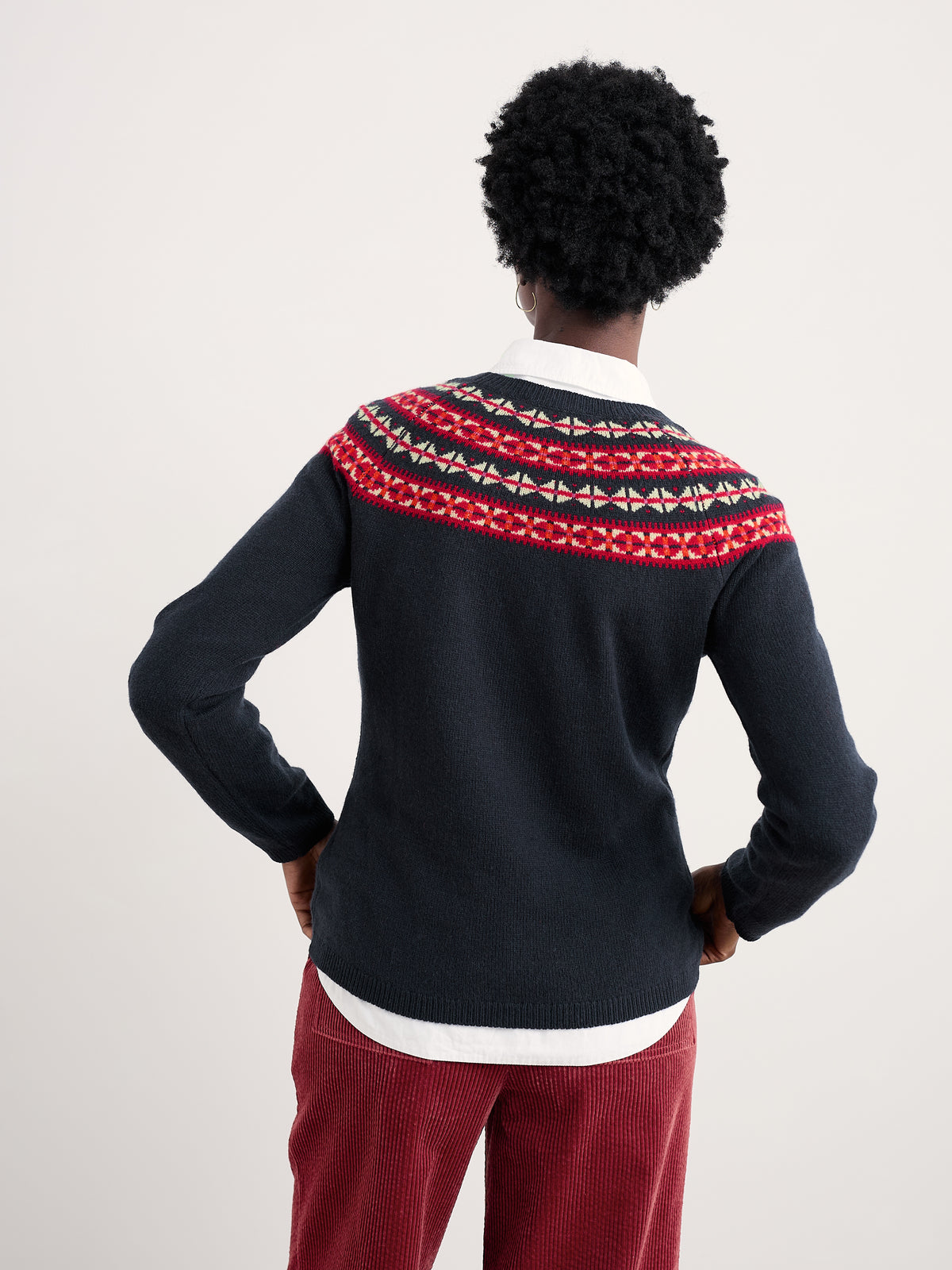 Seasalt Seas Edge Jumper in Bedstone Jam Mix