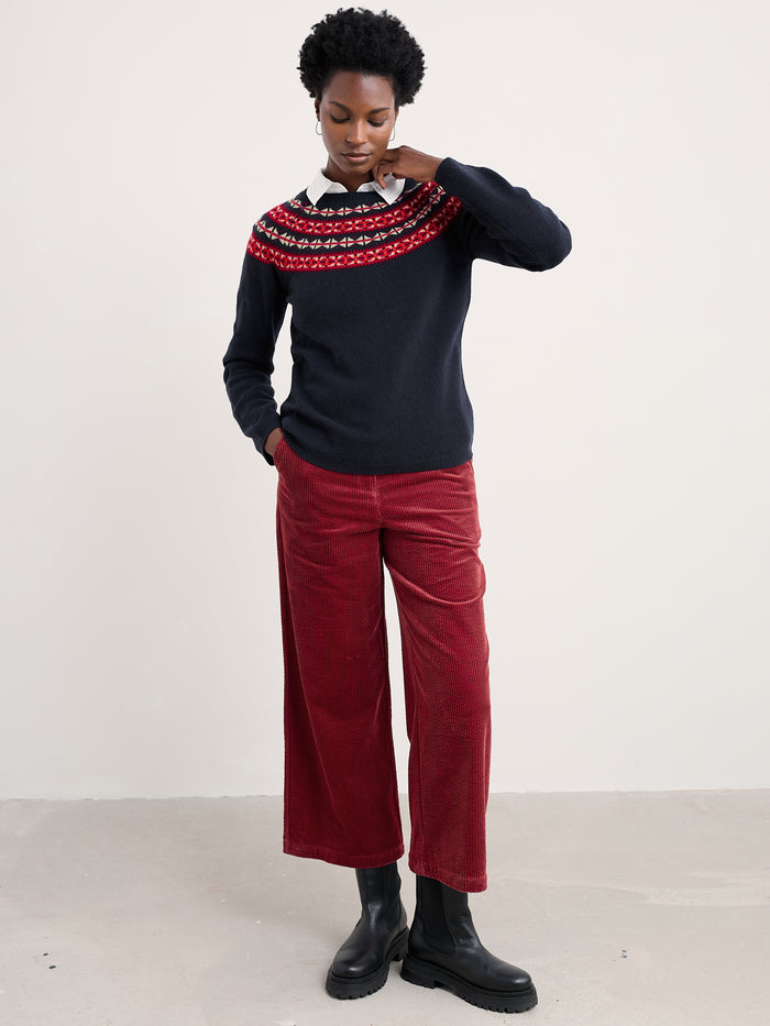 Seasalt Seas Edge Jumper in Bedstone Jam Mix