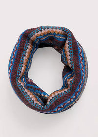 Seasalt Touchstone Snood in Star Jasmine Coal Jetty Mix