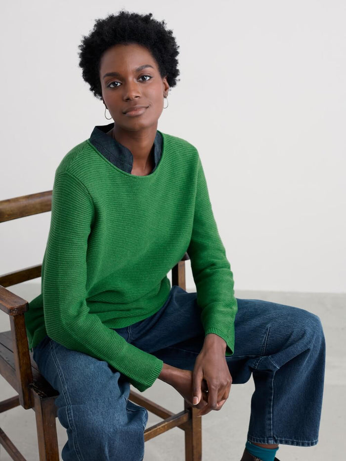 Seasalt Makers Jumper - Hedgerow