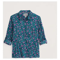 Seasalt Larissa Shirt in Pin Cushion Proteas Storm