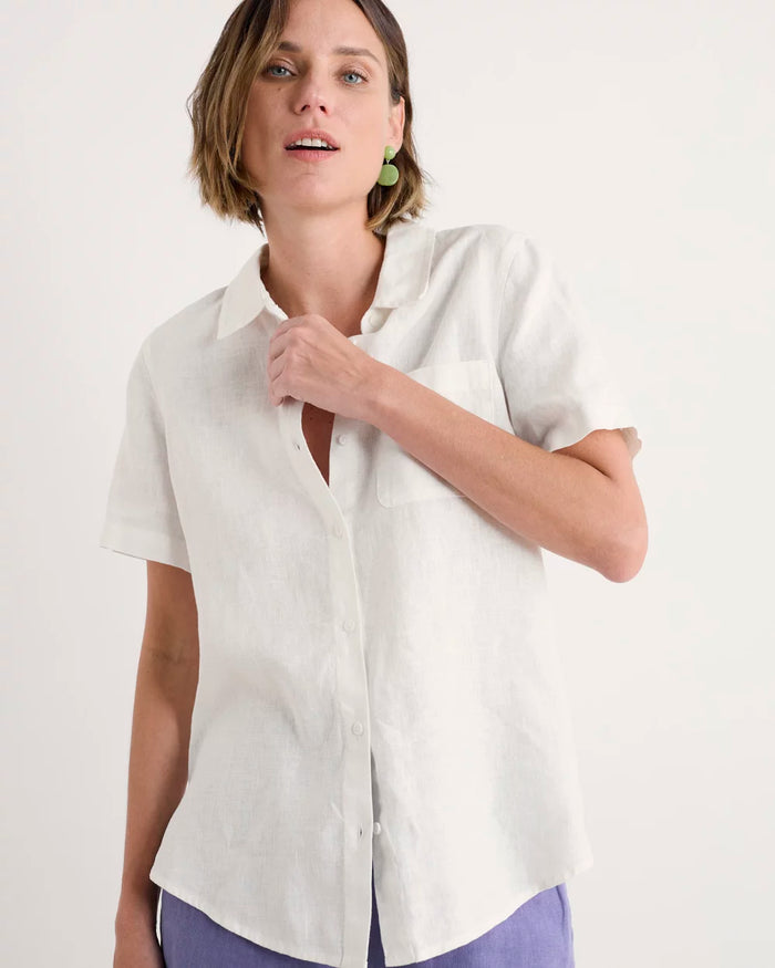 Seasalt Drydock Shirt in Chalk