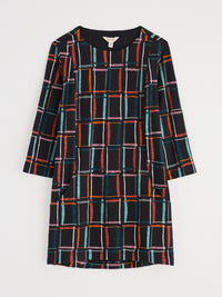 Seasalt Shore Foraging Tunic in Rock Check Onyx