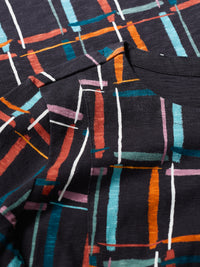 Seasalt Shore Foraging Tunic in Rock Check Onyx
