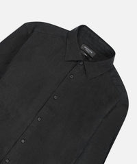 The St Martins Black Linen Long Sleeve