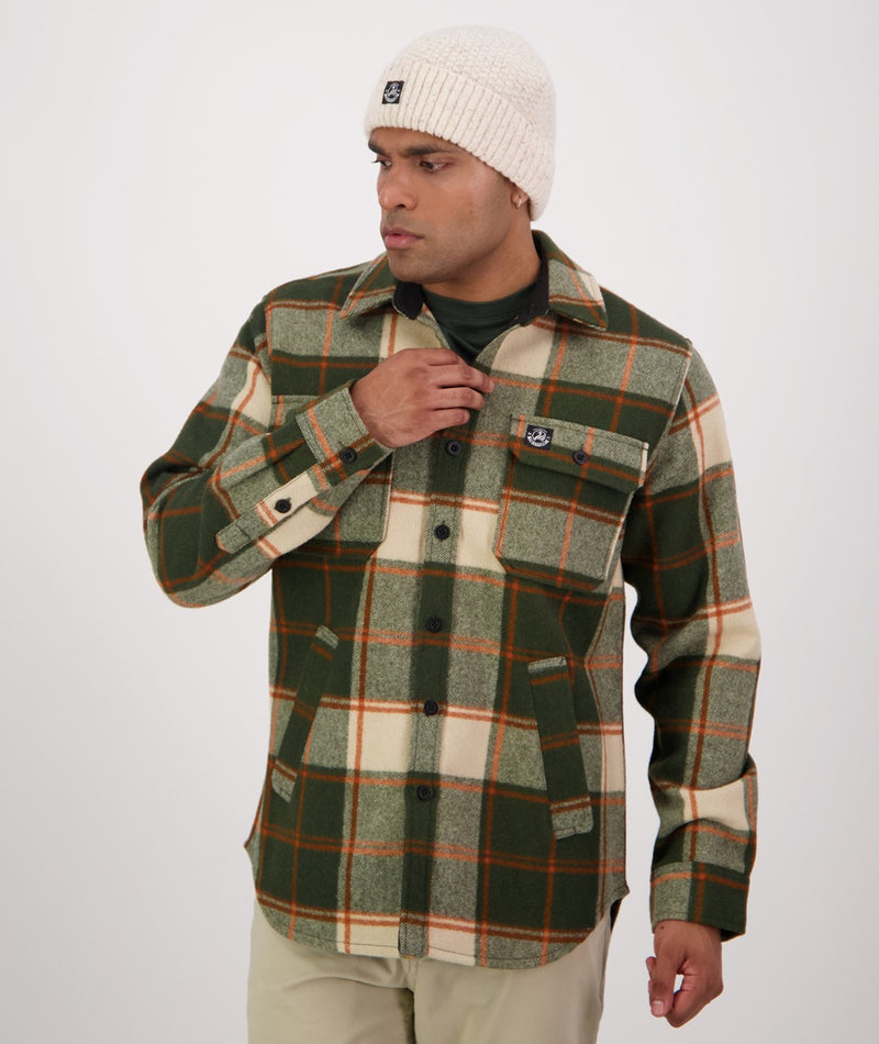 Men's Swanndri Kiaraki Shacket - 'Yosemite Check'