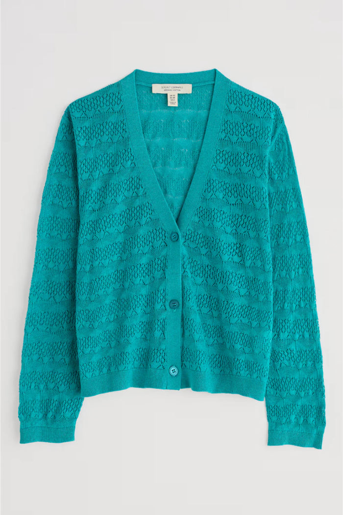 Sweet Day Cardigan in Azurite