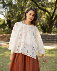 Arden Top in White