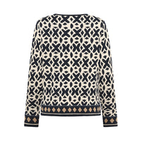 Tide Eco Jacquard Cardigan in Navy