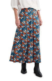 Seasalt Rose Skirt Ankle in Pastel Garden Maritime