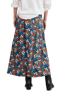 Seasalt Rose Skirt Ankle in Pastel Garden Maritime