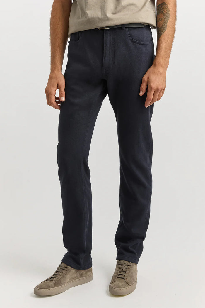 Toorallie Men's Regular Merino-Denim Jean Navy
