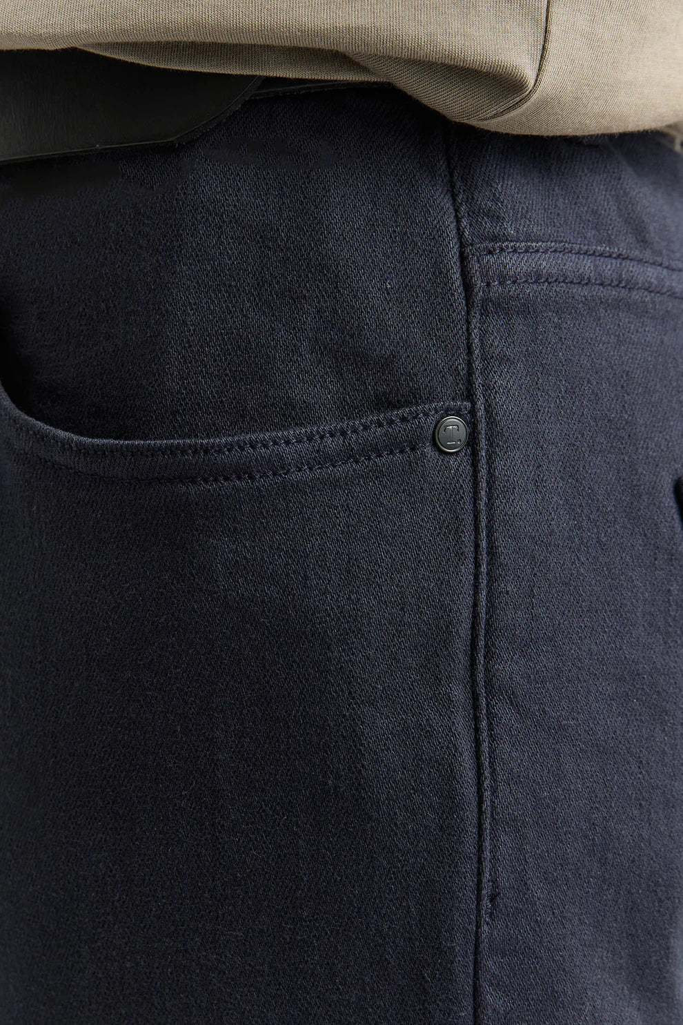 Toorallie Men's Regular Merino-Denim Jean Navy