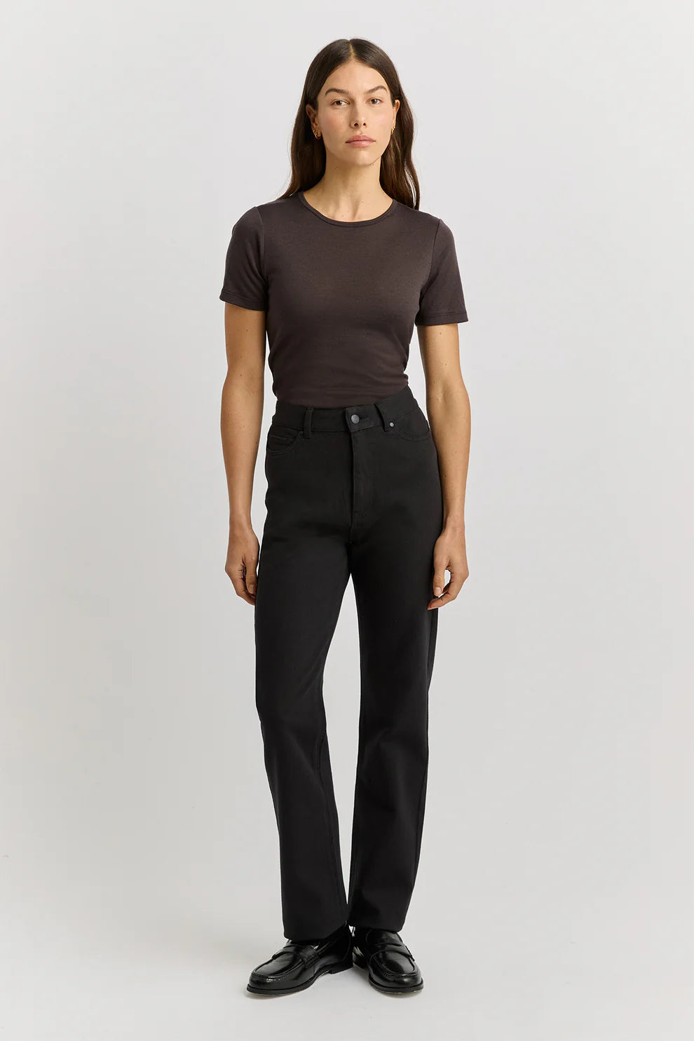 Ladies Toorallie Straight Leg Denim - Black