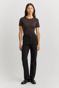 Ladies Toorallie Straight Leg Denim - Black