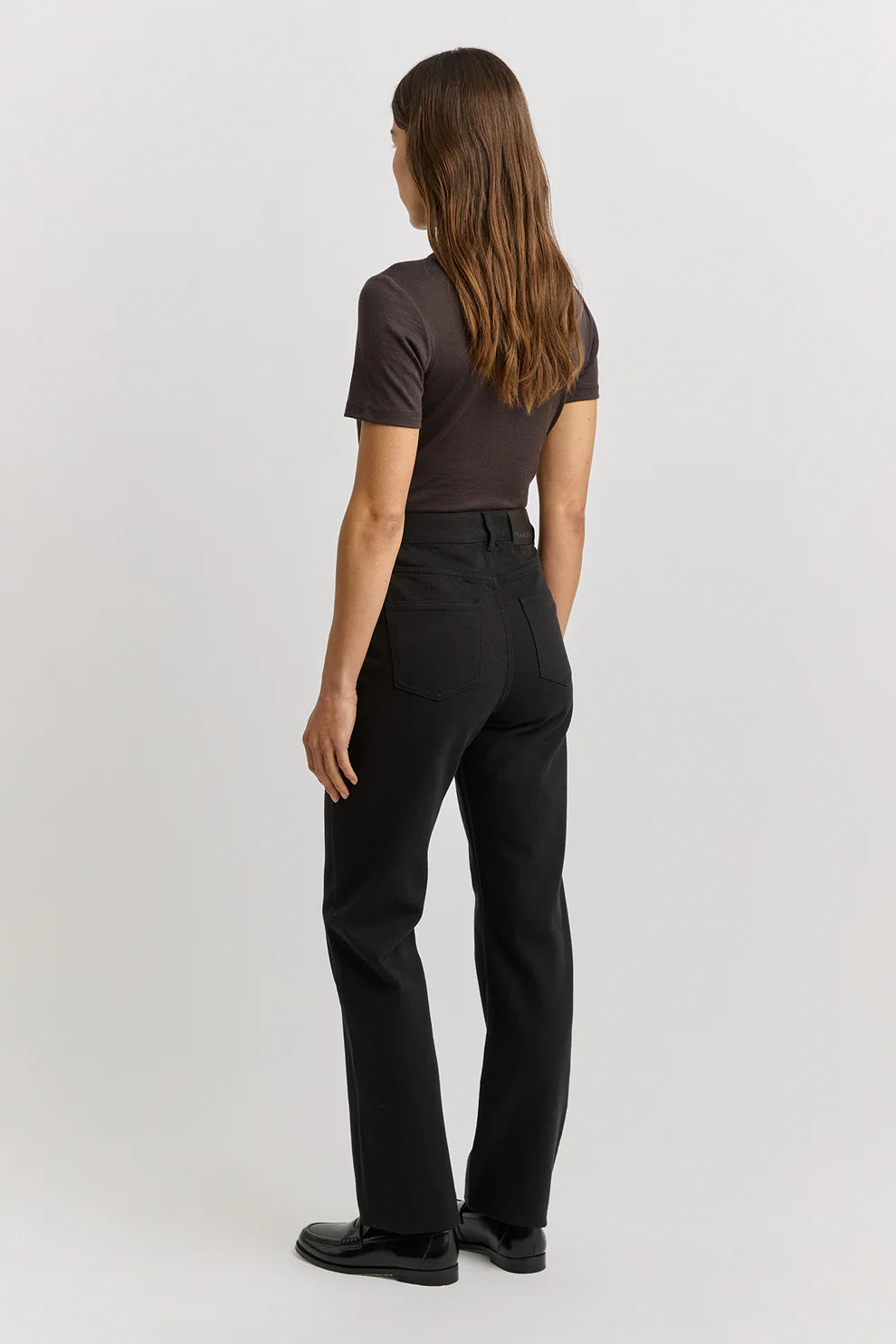 Ladies Toorallie Straight Leg Denim - Black