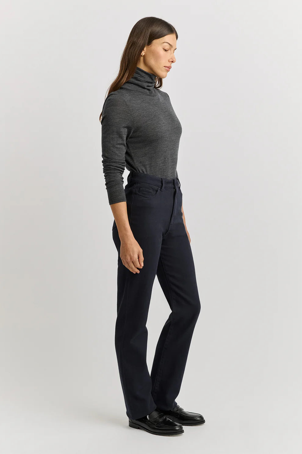 Ladies Toorallie Straight Leg Denim - Navy