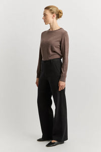 Ladies Toorallie Wide Leg Denim - Black
