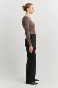 Ladies Toorallie Wide Leg Denim - Black