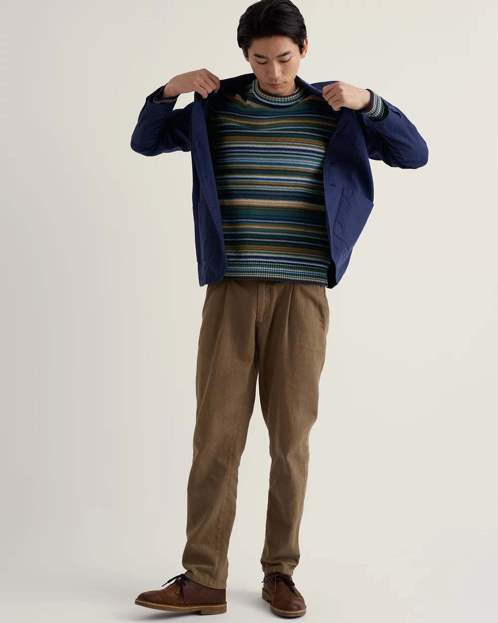 Seasalt Men's Trenale Jumper in Sown Atlantic