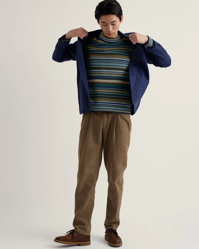 Seasalt Men's Trenale Jumper in Sown Atlantic