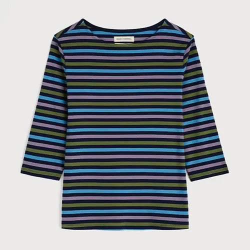 Seasalt Sailor Top in Tri Mini Cornish Lagoon