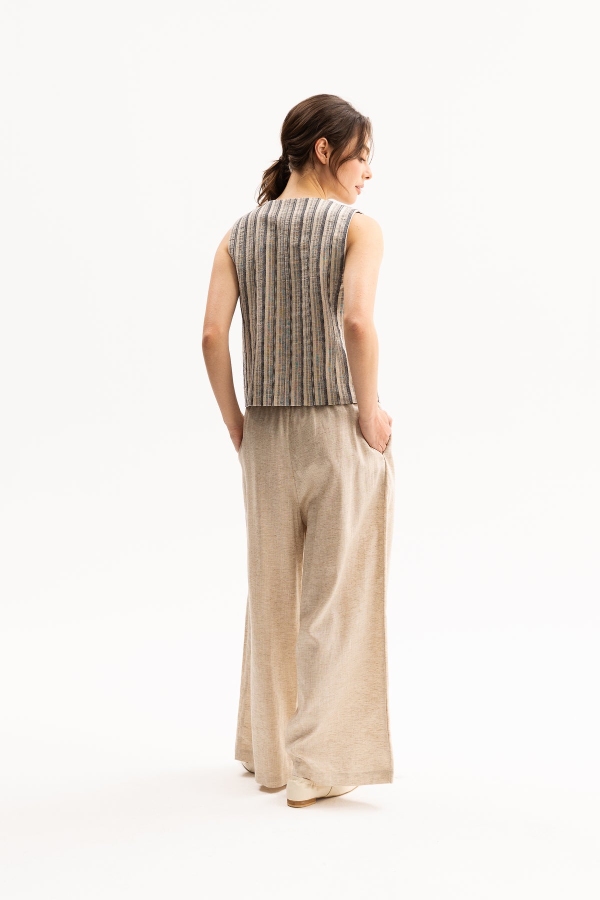 Paula Vest in Stripe