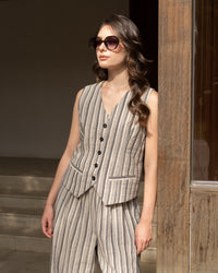 Paula Vest in Stripe