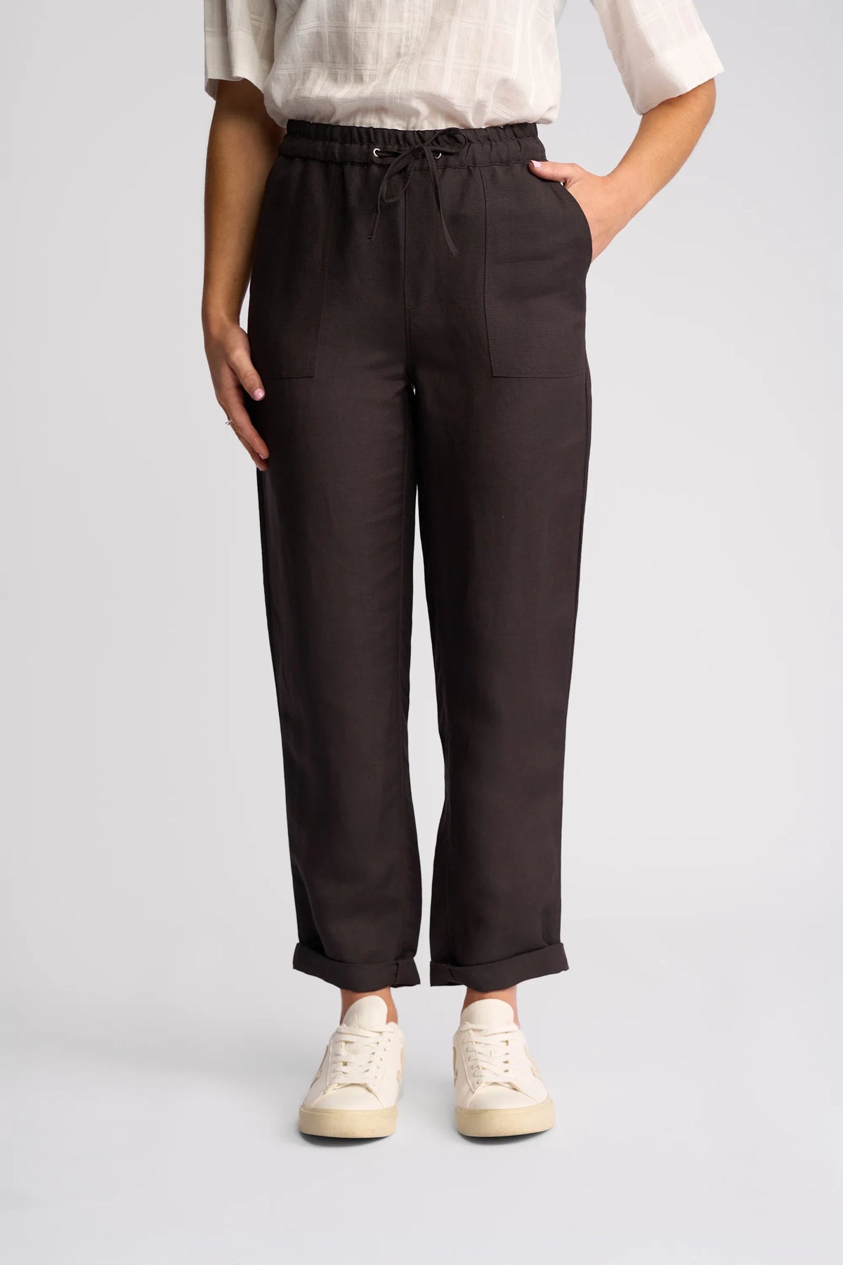 Oxford Pant in Chocolate 5016