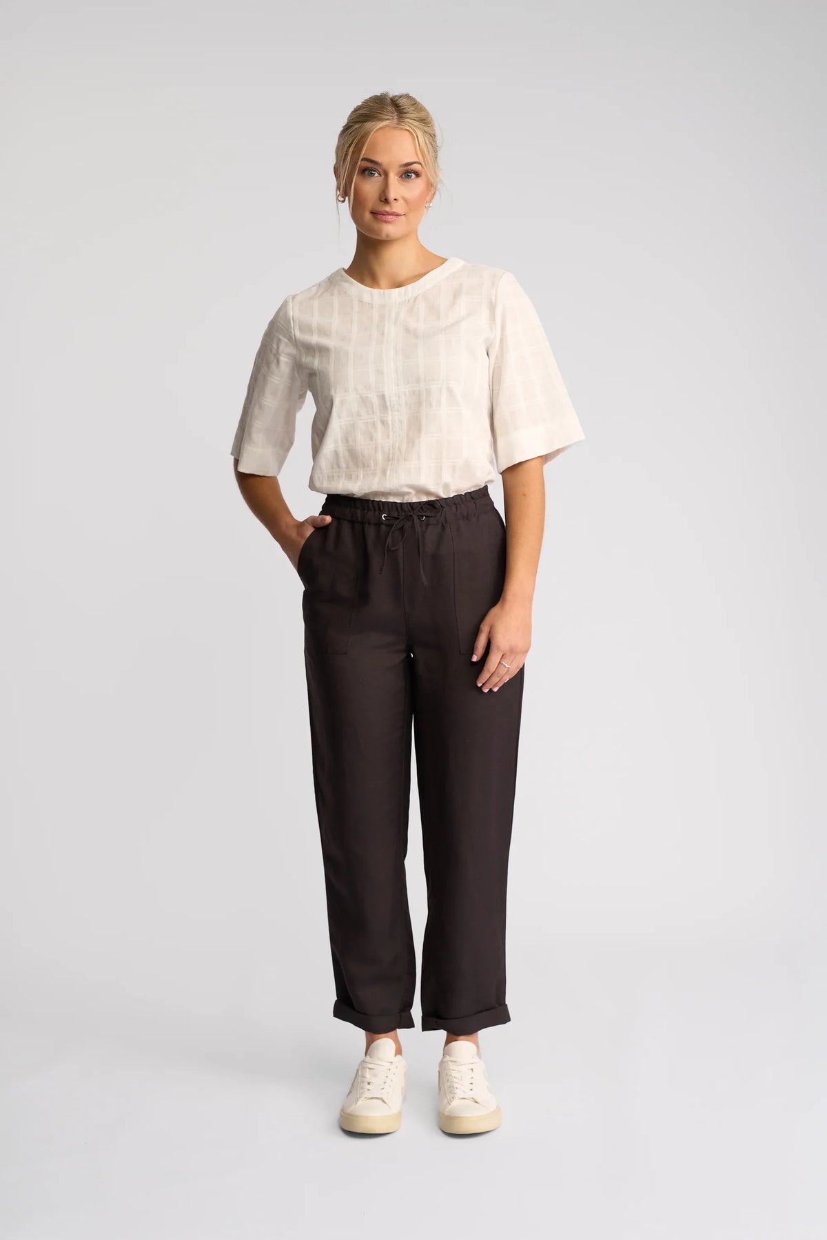Oxford Pant in Chocolate 5016