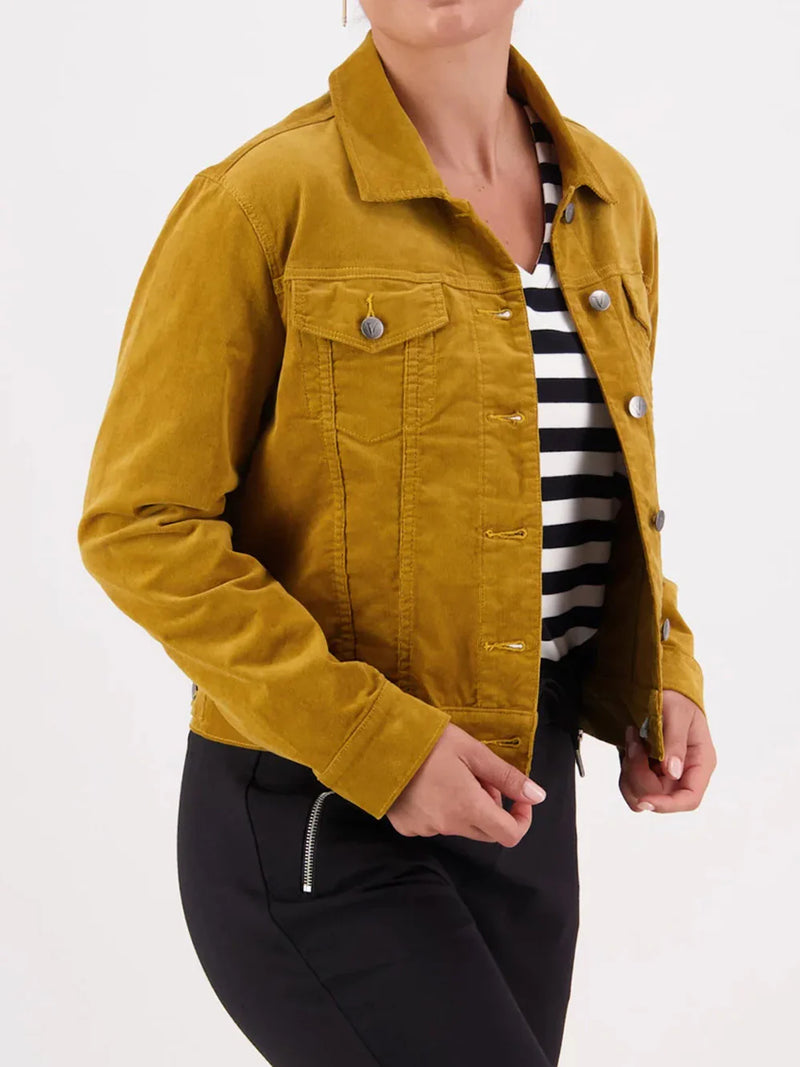 Vassalli Jacket Mustard 4051M