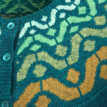 Load image into Gallery viewer, Mansted Vonne Cardigan in &#39;Cold Green&#39;
