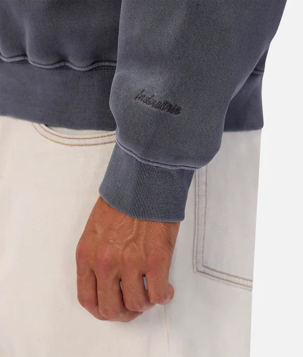 The New Del Sur Washed Sweater in Washed Cadet