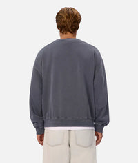 The New Del Sur Washed Sweater in Washed Cadet