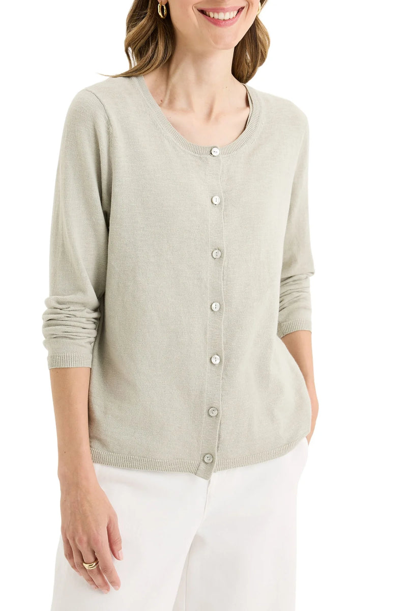 Yarra Trail Blaze Cardigan in Cashew 2