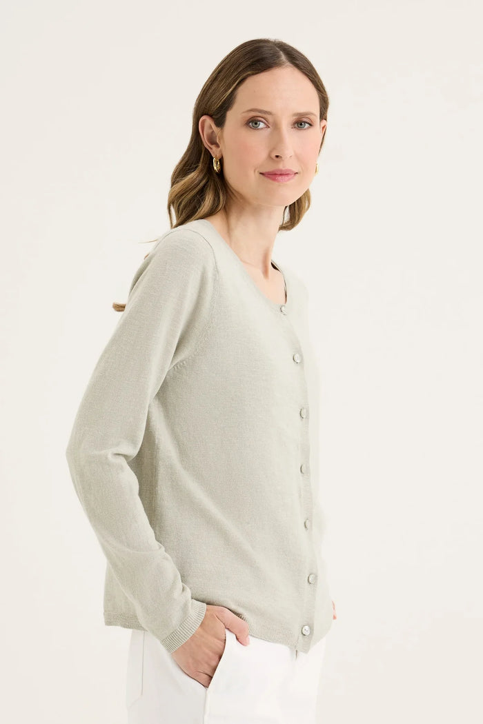 Yarra Trail Blaze Cardigan in Cashew 2