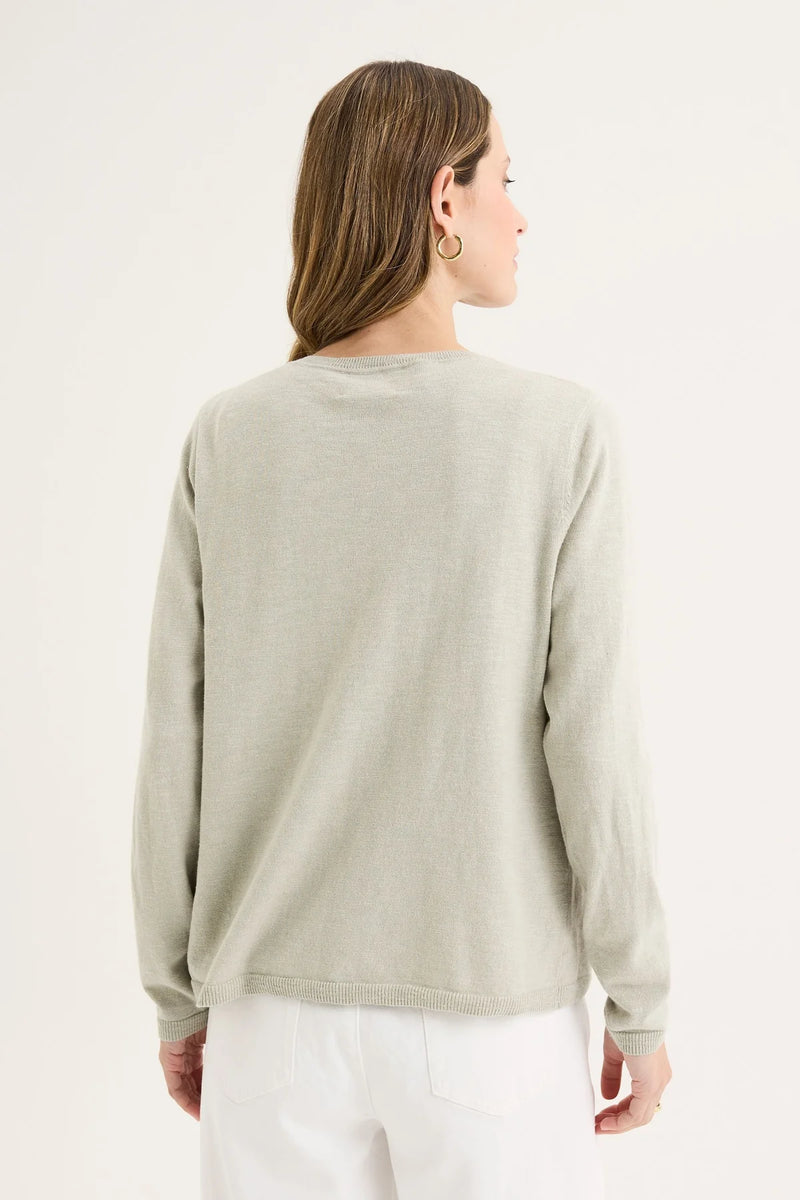 Yarra Trail Blaze Cardigan in Cashew 2