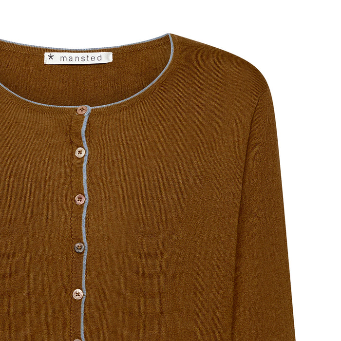 Mansted Yasmina Cardigan in Spice