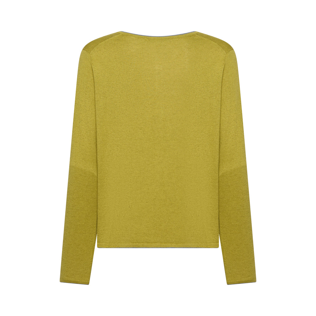 Mansted Yasmina Cardigan in Olive