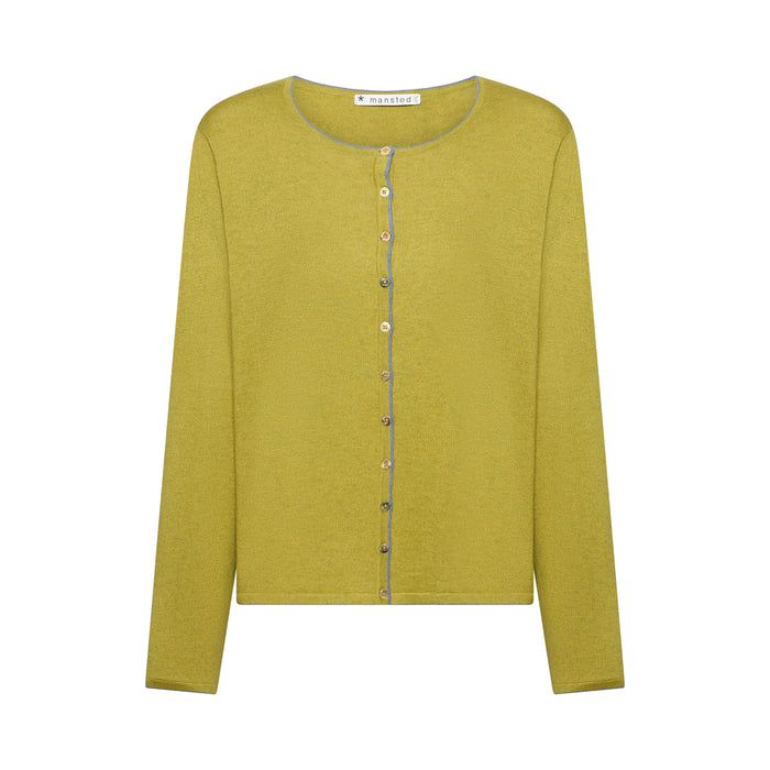 Mansted Yasmina Cardigan in Olive