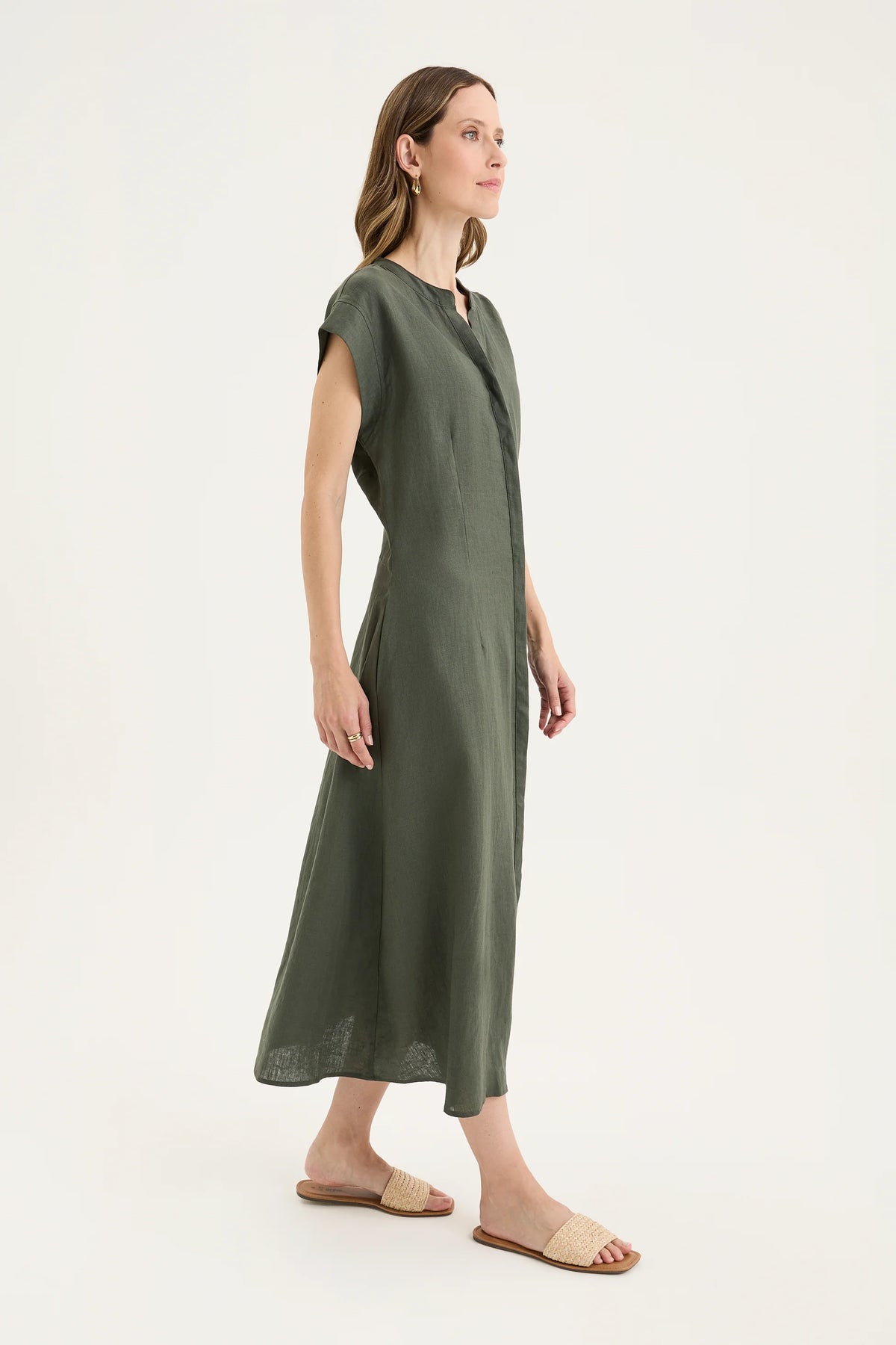 Yarra Trail Bodhi Linen Dress