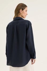 Yarra Trail Tirari Shirt in Navy
