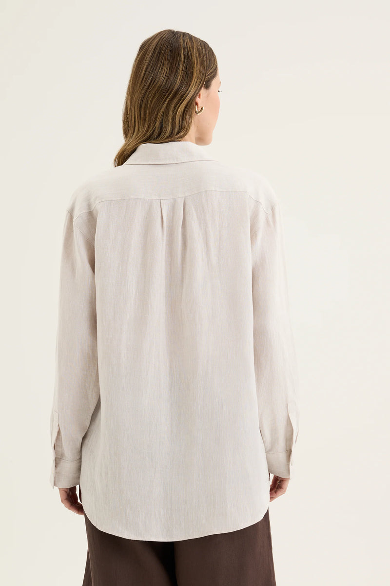 Yarra Trail Tirari Shirt in Twine