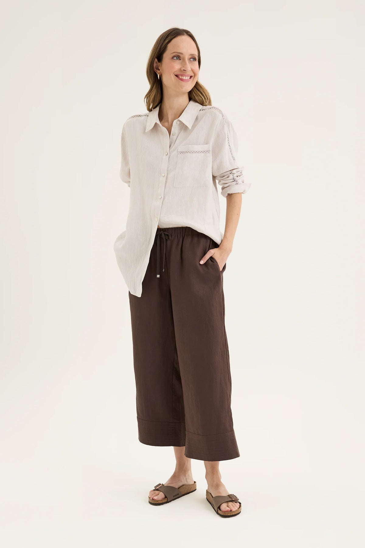 Yarra Trail Tirari Shirt in Twine
