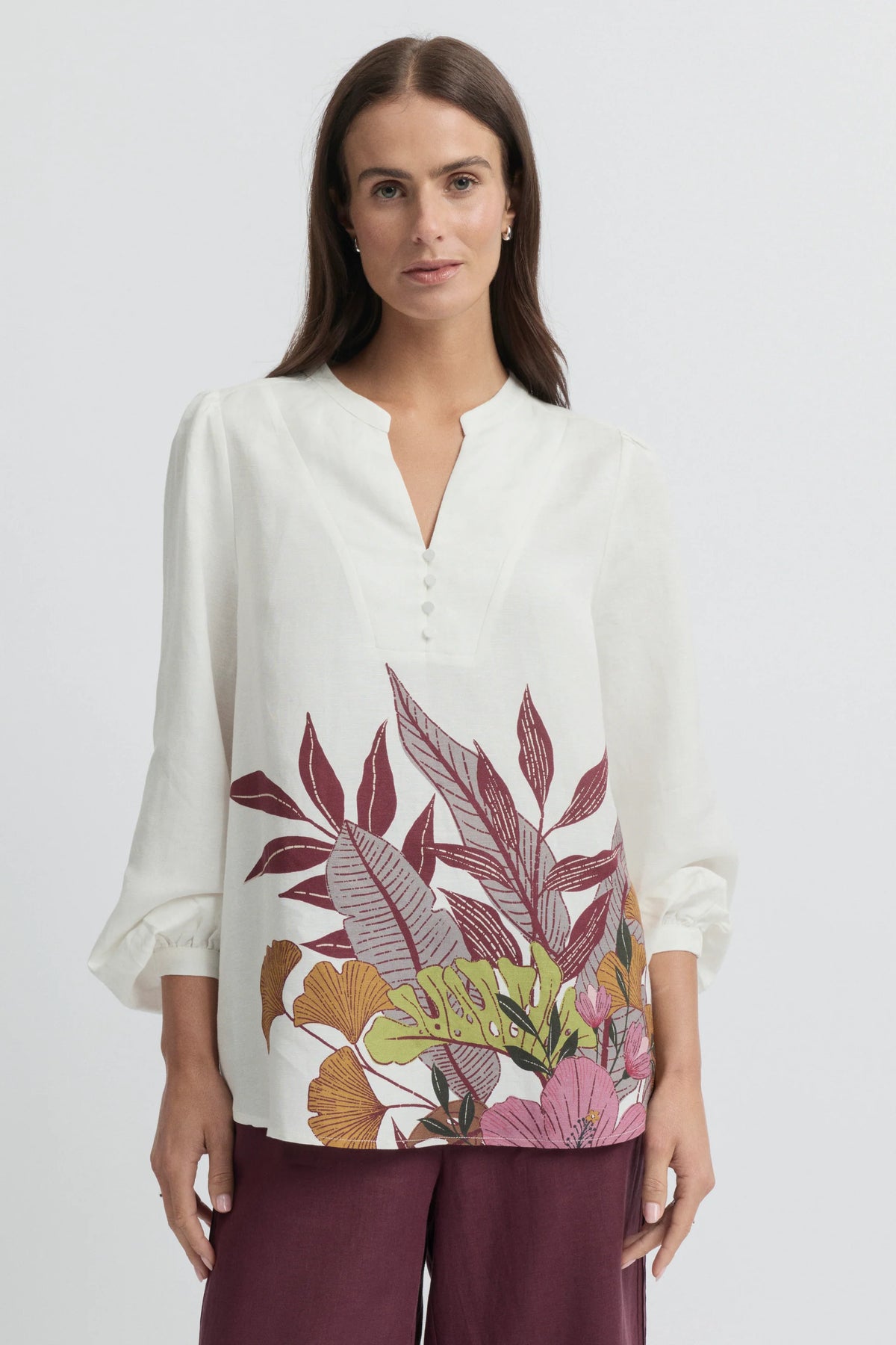 Yarra Trail Botanical Blouse 4382